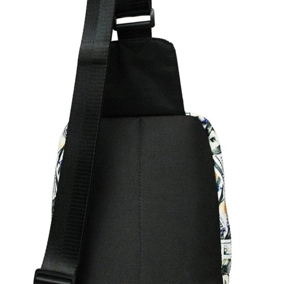 Reason Mens Multicolor Cash Only Adjustable Strap Sling Bag Duffel Bag One Size - Picture 6 of 6